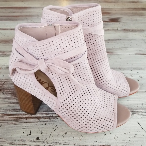 sam edelman cutout booties